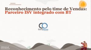 Solução Fiscal Oracle ISV 2020